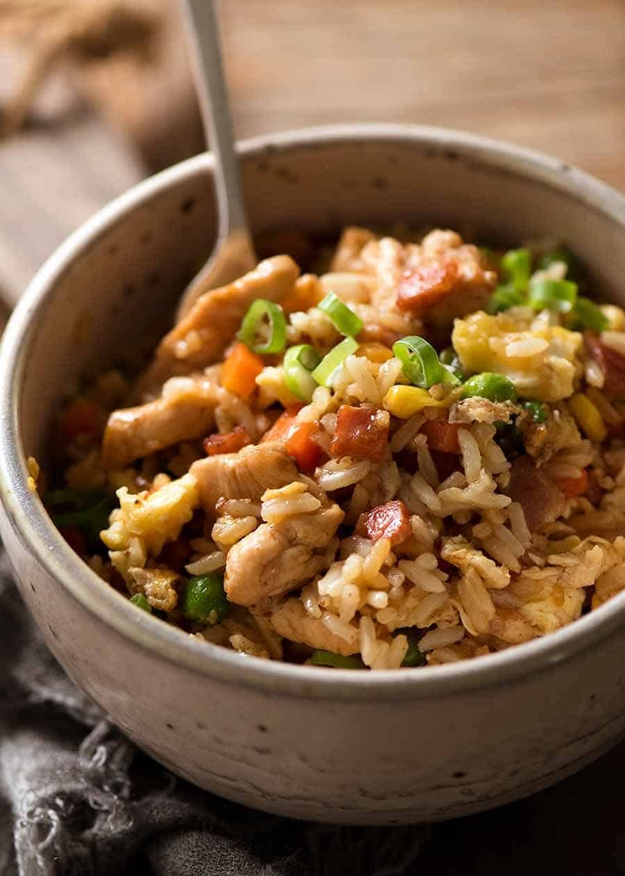 Easy Chicken Bacon Fried Rice: Your New Weeknight Dinner Hero